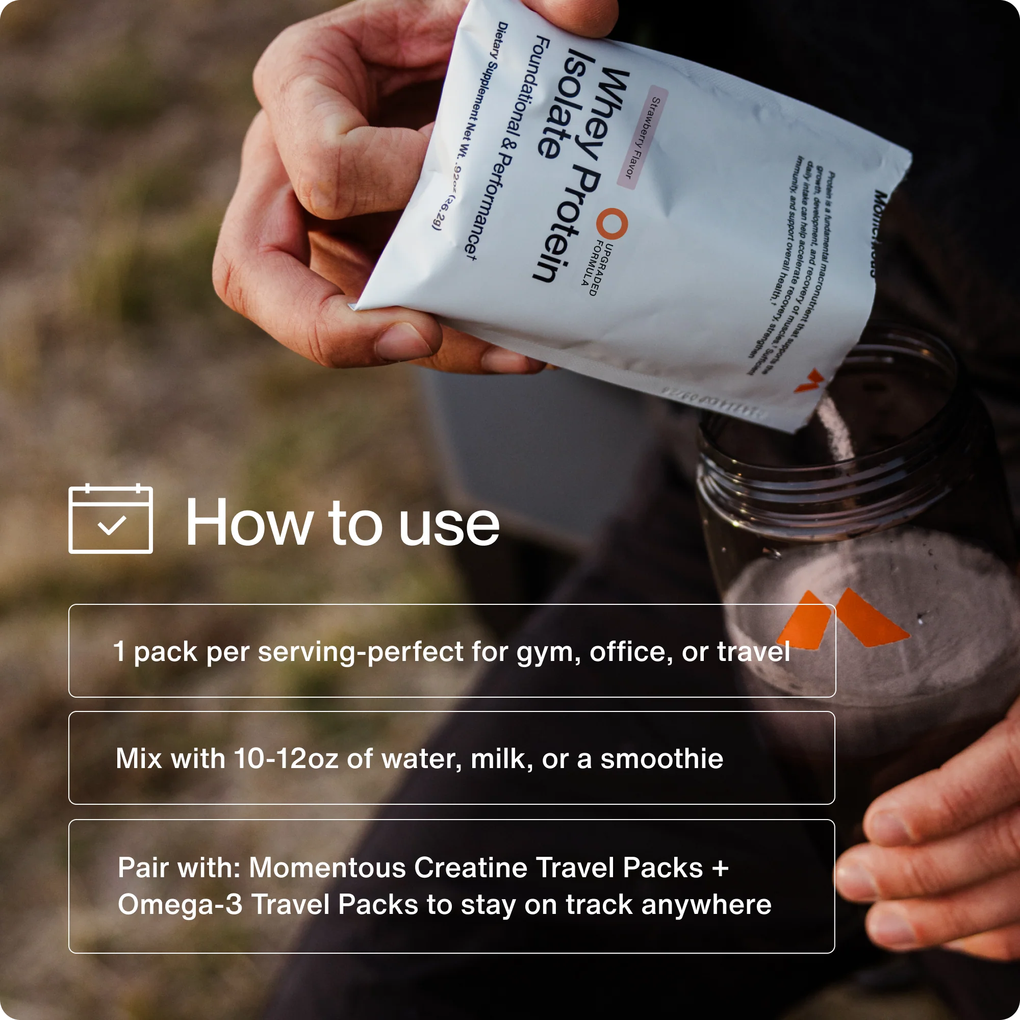 Whey Protein Isolate 10-Travel Packs - Image 8