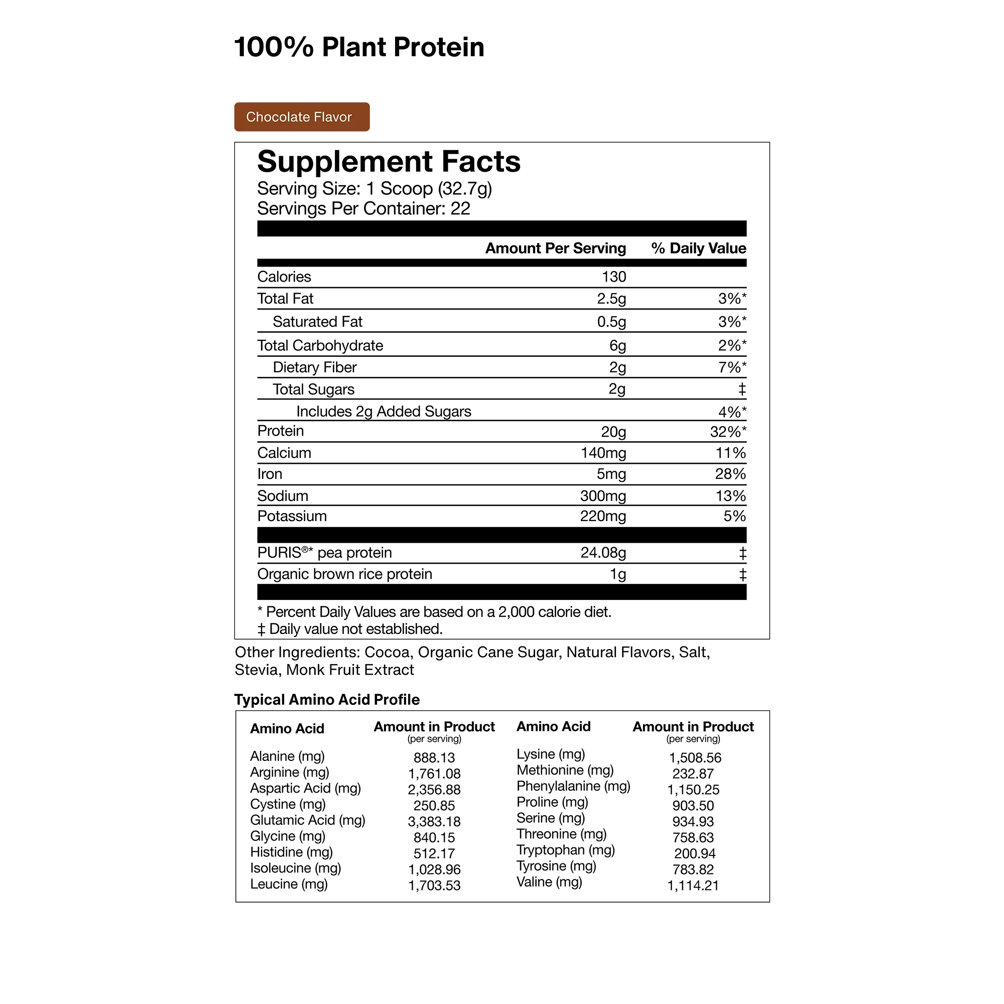100% Plant Protein Powder - Image 7